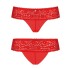 Соблазнительные трусики Obsessive BLOSSMINA PANTIES, Цвет: красный, Размеры: 4XL/5XL, изображение 3