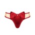 Трусики стринги Obsessive RUBINESA THONG, Цвет: красный, Размеры: S/M, изображение 3