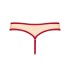 Трусики стринги Obsessive RUBINESA THONG, Цвет: красный, Размеры: S/M, изображение 4