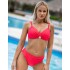 Коралловый раздельный купальник Verano NOELIA coral, Цвет: коралловый, Размеры: M