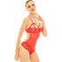 Соблазнительное боди Anais MYSTIQUE, Цвет: красный, Размеры: S/M