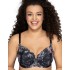 Бюстгальтер балконет с цветочной вышивкой Ava PEACE'N'LOVE 1959 U, Цвет: черный, Размеры: 95C, изображение 3