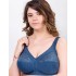 Бюстгальтер мягкий без каркасов Misstyle 4120 / 4121 французский синий, Цвет: французский синий, Размеры: 80D, изображение 6