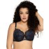 Бюстгальтер балконет Ava GLAM ROCK 1952 U, Цвет: черный, Размеры: 105C