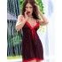 Бэби-долл с трусиками Chilirose 4459 черно-красный, Цвет: черно-красный, Размеры: S