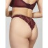 Трусы бразилиана Kris Line SELENA stringshorts, Цвет: бургунди, Размеры: L, изображение 2