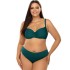 Раздельный купальник с формованной чашкой Lorin L2412/2 BIG, Цвет: изумруд, Размеры: 80E