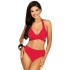 Красный купальник пуш-ап Lorin L2421/2, Цвет: красный, Размеры: 70B