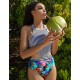 Слитный купальник монокини UNICONF CBI218 V1 GARDEN FANTASIES, Цвет: мульти, Размеры: M