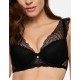 Бюстгальтер балконет с пуш-ап Esotiq 39553 SONRISA черный, Цвет: черный, Размеры: 85B