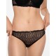 Кружевные трусы бразилиана Esotiq 39554 SONRISA черный, Цвет: черный, Размеры: S