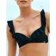 Бюстгальтер купальный с пуш-ап Esotiq 39854 BAE черный, Цвет: черный, Размеры: 75C/80B