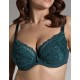 Бюстгальтер балконет Misstyle 2545 изумруд, Цвет: изумруд, Размеры: 75D
