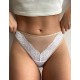 Трусы стринги Kinga 969/2-S PERLA, Цвет: белый/бежевый, Размеры: 2XL