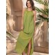 Длинный сарафан Mia-Amore OASIS 1628, Цвет: киви, Размеры: XL