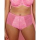 Кружевные высокие трусы слипы Alles ARUBA CLASSIC, Цвет: розовый, Размеры: XL