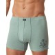 Мужские трусы боксеры Key MXH 404 A22 светло-зеленый, Цвет: светло-зеленый, Размеры: M