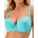 Бюстгальтер балконет пуш-ап VOVA SNEJANNA V54032 бирюза, Цвет: бирюза, Размеры: 85A