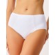 Трусы слипы миди Novella 105 белый, Цвет: белый, Размеры: 4XL