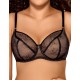 Бюстгальтер балконет Ava SERSEIA 1995 U, Цвет: черный, Размеры: 100B