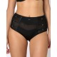 Трусы слипы высокие Subtille TEONA BLACK high-waist, Цвет: черный, Размеры: M