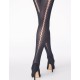 Колготки с декоративным швом Marilyn NADIA 629 40 den чёрный, Цвет: чёрный, Размеры: 1/2