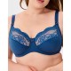 Бюстгальтер мягкий на косточках Misstyle 2512 французский синий, Цвет: французский синий, Размеры: 75F
