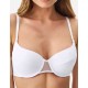Бюстгальтер с уплотненной чашкой Misstyle 4115 / 415 белый, Цвет: белый, Размеры: 70C