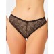Трусы стринги Simona M 003 шоколад-сетка, Цвет: шоколад-сетка, Размеры: M