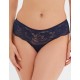 Кружевные трусы бразилиана Orhideja 299-437 темно-синий, Цвет: темно-синий, Размеры: M