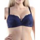 Бюстгальтер балконет Orhideja 587-437 темно-синий, Цвет: темно-синий, Размеры: 70C