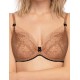 Кружевной бюстгальтер пуш-ап Nipplex ELISABETH P-UP, Цвет: карамель, Размеры: 75E