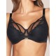 Полумягкий кружевной бюстгальтер Kinga ALICE 930-BC черный, Цвет: черный, Размеры: 70G
