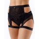 Пояс-чокер Coquette Revue DOTS 66114-06, Цвет: черный, Размеры: XL