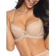 Бюстгальтер балконет со съемным пуш-ап MAT MILOU bezowy M-3533-11, Цвет: бежевый, Размеры: 70B