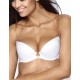 Бюстгальтер пуш-ап с силиконовой спинкой MAT PAULA bialy M-537-1, Цвет: белый, Размеры: 65D