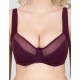 Бюстгальтер полумягкий с подкроем Novella 152 слива, Цвет: слива, Размеры: 90G