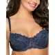 Бюстгальтер балконет мягкий Ava CASABELLA 1991 M minie темно-синий, Цвет: темно-синий, Размеры: 75C