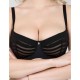 Бюстгальтер балконет мягкий Milavitsa 127640 черный с нюдом, Цвет: черный с нюдом, Размеры: 75G Бюстгальтер балконет мягкий Milavitsa 127640 черный с нюдом, Цвет: черный с нюдом, Размеры: 75G