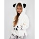 Детская плюшевая толстовка Sensis PANDA KIDS, Цвет: белый, Размеры: 122-128