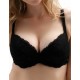 Бюстгальтер балконет пуш-ап Elli 8040 черный, Цвет: черный, Размеры: 80E