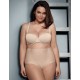 Высокие трусы слипы с кружевом Janira SOFT LACE 1030318 SUPER HIGH dune, Цвет: dune (песочный), Размеры: L