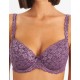 Бюстгальтер балконет пуш-ап Simona M 870 гортензия, Цвет: гортензия, Размеры: 90B