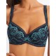 Бюстгальтер балконет пуш-ап биколор Simona M 870/98 кварц-лазурит, Цвет: кварц-лазурит, Размеры: 85D