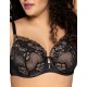 Кружевной бюстгальтер с поролоном Ava YUCCA 1939 черный, Цвет: черный, Размеры: 90B