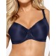 Мягкий формованный бюстгальтер Mefemi ANITA U minimizer темно-синий, Цвет: темно-синий, Размеры: 65F