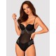 Соблазнительное боди Obsessive MILLADIS TEDDY, Цвет: черный, Размеры: XL/2XL