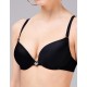 Гладкий бюстгальтер пуш-ап Opium B-2 BLACK, Цвет: черный, Размеры: 70B