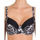 Бюстгальтер купальный мягкий Felina 5256203, Цвет: черный набивной, Размеры: 80E