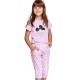 Пижама для девочки Taro BEKI 2213-2214-02, Цвет: сиреневый, Размеры: 128